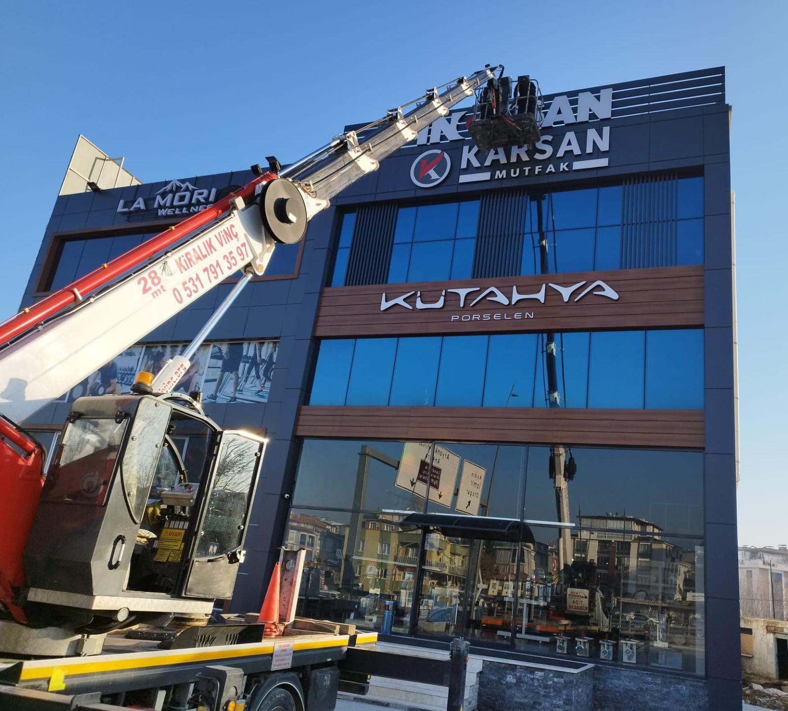 Denizli Cam Cephe Temizliği