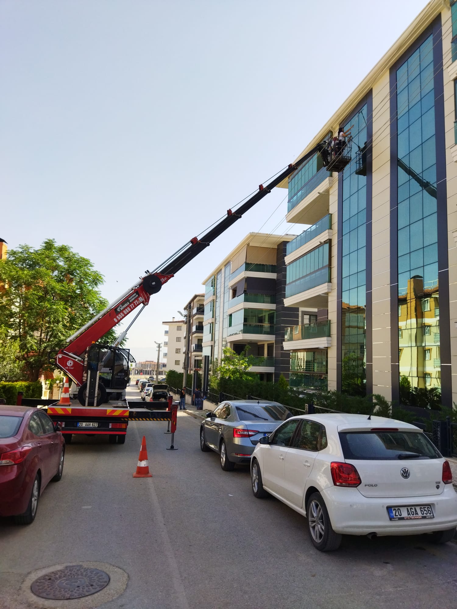 Cam Cephe Bina Temizliği, Dış Cephe Cam Temizliği, Bina Dış Cam Temizliği
