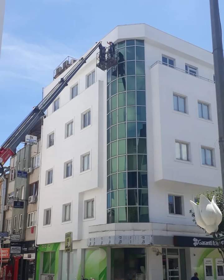 Cam Cephe Bina Temizliği, Dış Cephe Cam Temizliği, Bina Dış Cam Temizliği