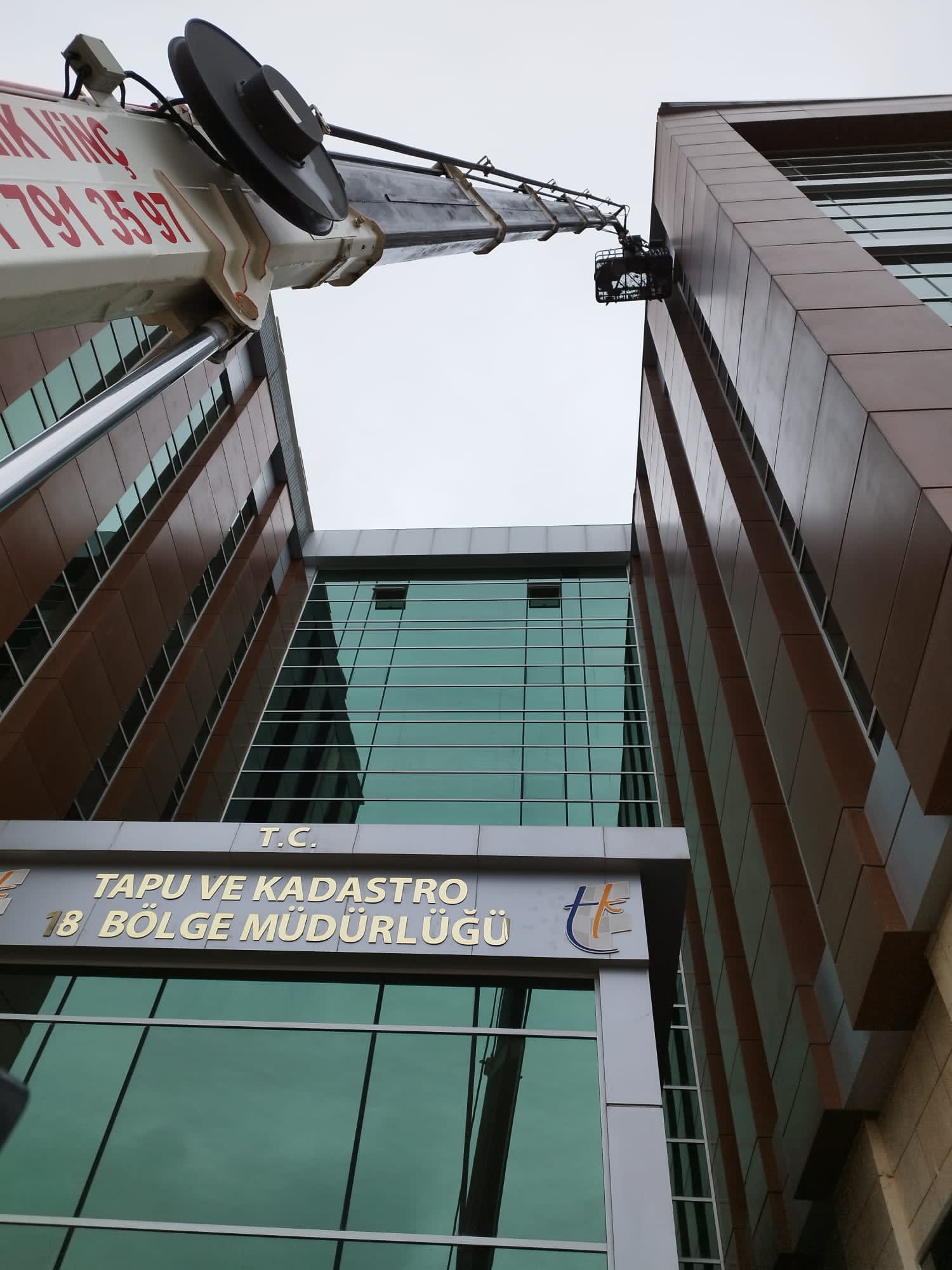 Denizli Cam Cephe Temizliği